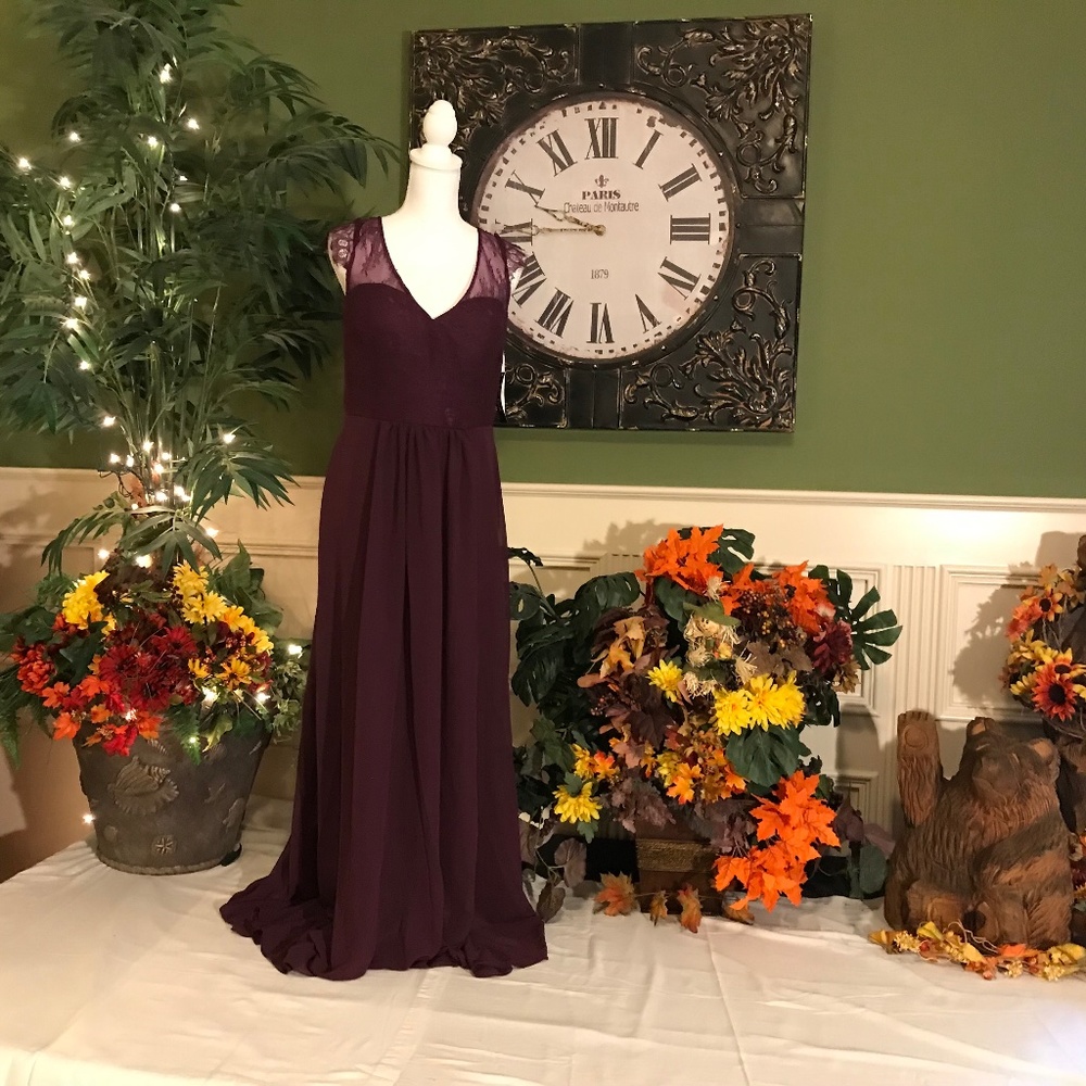 Formal evening bridesmaid dress